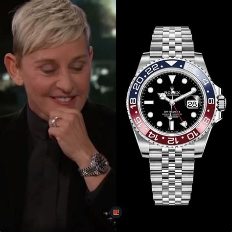 ellen degeneres watch rolex|ellen DeGeneres pepsi watch.